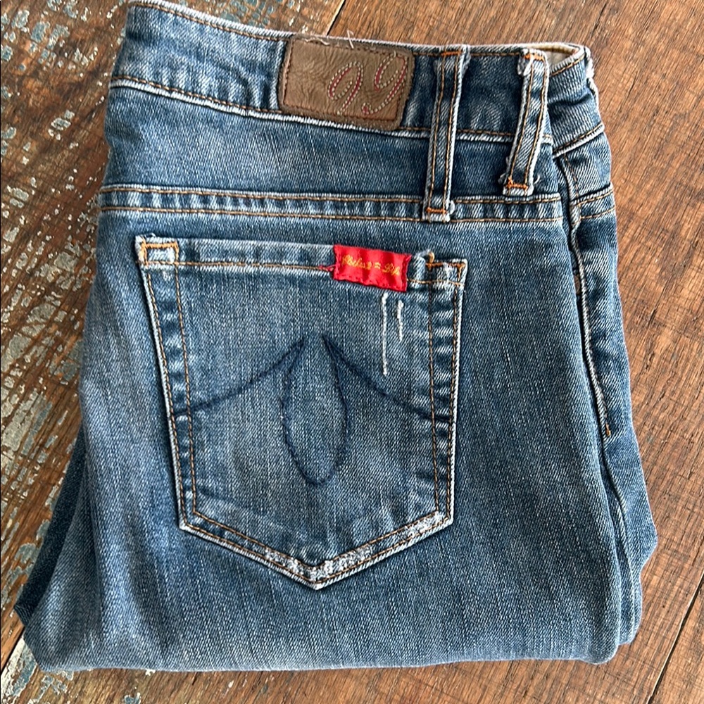 Level 99 Straight Leg Blue Denim Jeans